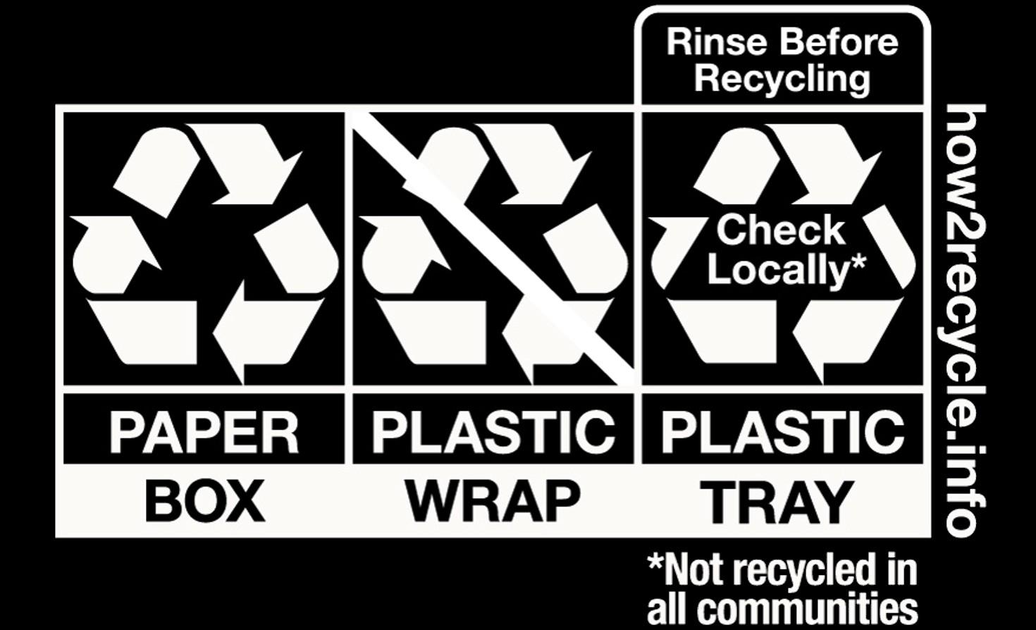 The How2Recycle label appears on products from hundreds of brands.