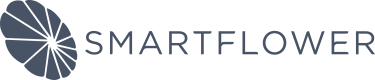 Smart flower logo